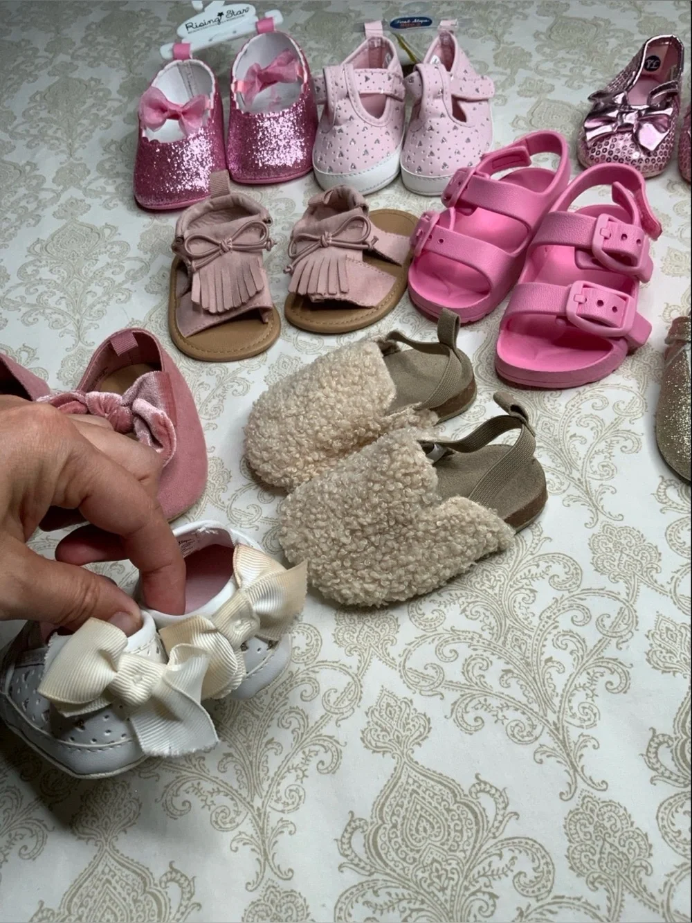 Baby Girl Shoe Bundle 11 Pairs Sizes 0–12 Months